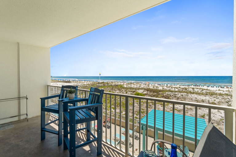 View from your gorgeous 2nd floor (3rd story) unit