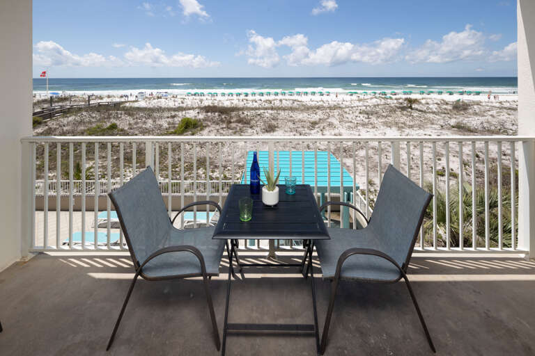 Straight on view from your gorgeous 2nd floor (3rd story) unit