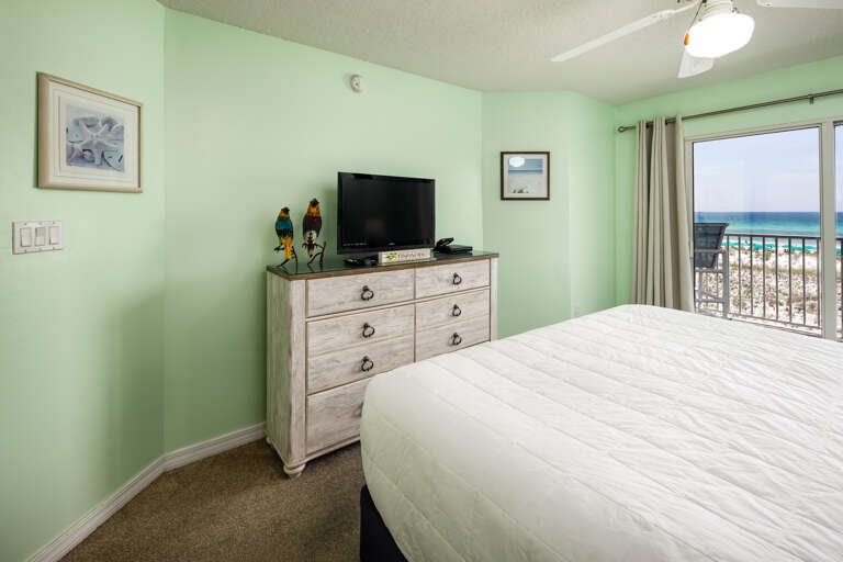 Don't forget the balcony entrance for you privately.