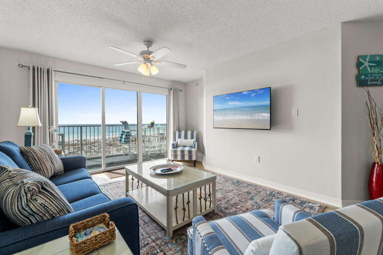 There has never been such a great combination of homey relaxation and luxury. Plenty of seating for everyone to enjoy plus the sofa pulls out for additional sleeping space.