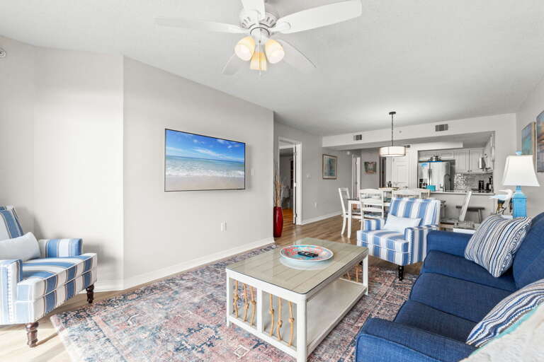 Smart TV for entertainment.