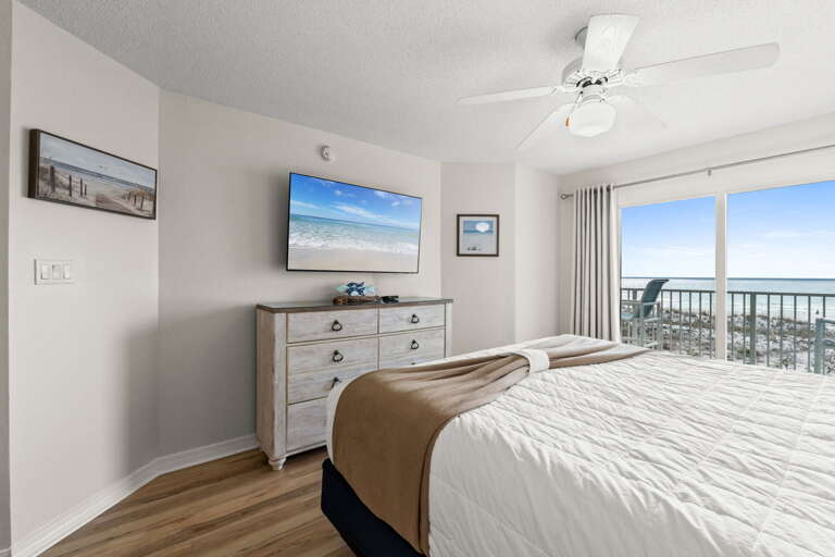 Don't forget the balcony entrance for you privately.