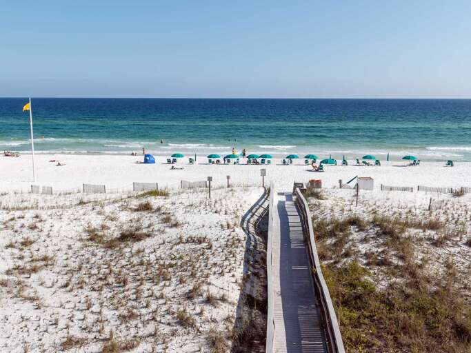 A view that speaks for itself from the private balcony