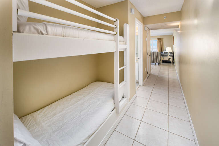 View from front door looking towards living area