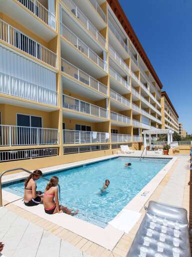 Pool is beachfront Pool is beachfront