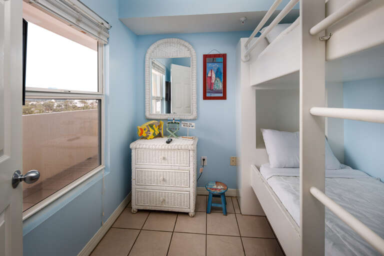 This bonus bunk room is just perfect for the little ones.