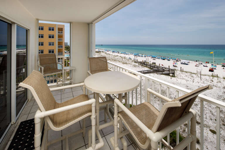 Fabulous views from the balcony await you!!!