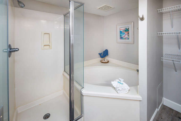 Shower or a bath?? The choice is yours!