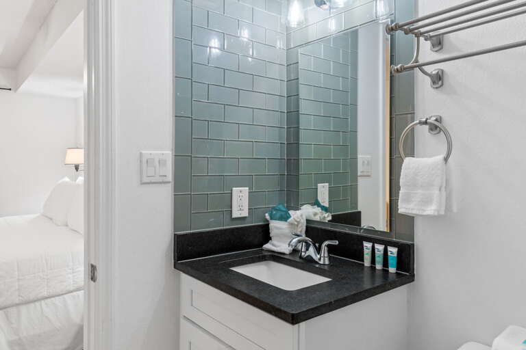 Entrance from the master bedroom.