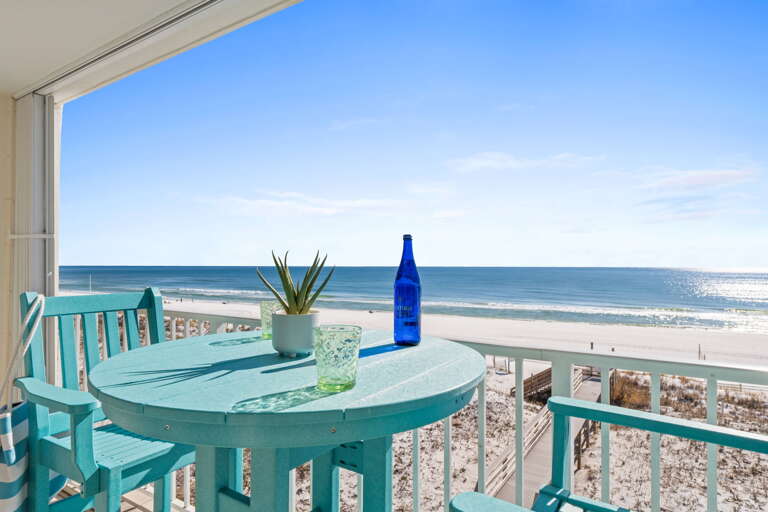 Perfect Gulf views!