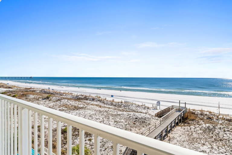 The beach is right at your back door!
