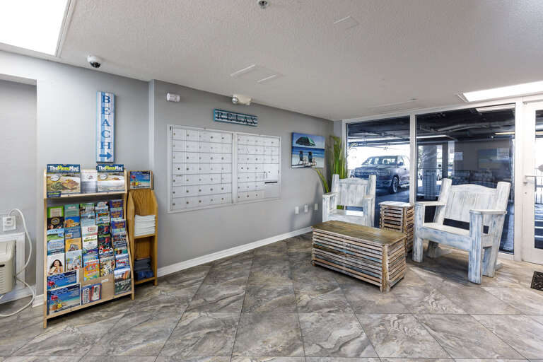 The East lobby.  The East lobby.
