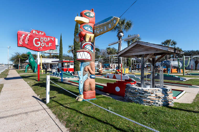 Local mini-golf will be fun for the little ones and even the adults can get into the competitive spirit for a bit. Local mini-golf will be fun for the little ones and even the adults can get into the competitive spirit for a bit.