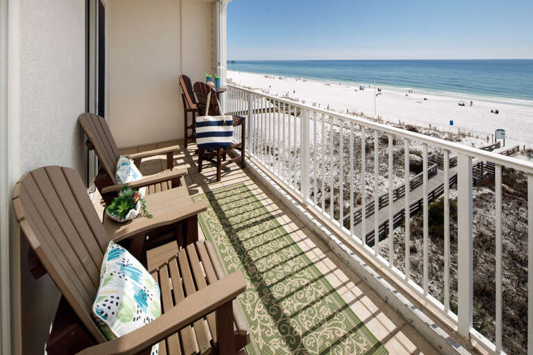 You might just catch our friendly dolphins swim by.