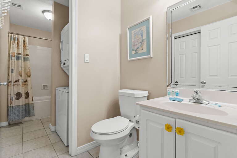 Accessible from master bedroom.