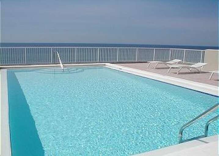 Nothing beats the beach but you can swim and sunbathe up here without the sand!