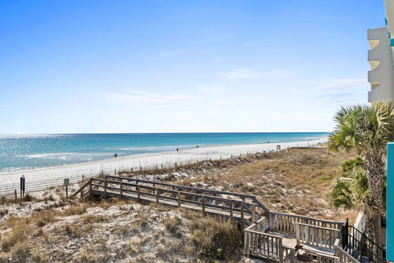 Direct beach access for effortless seaside days