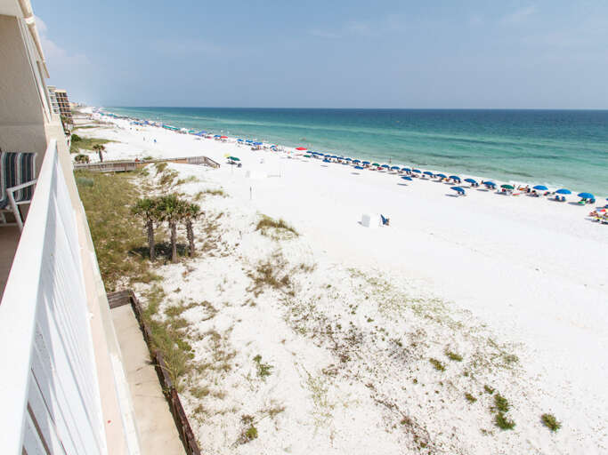 Views directly from your private balcony 