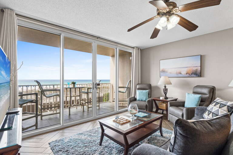 Enjoy some cozy family time after a long beach day!