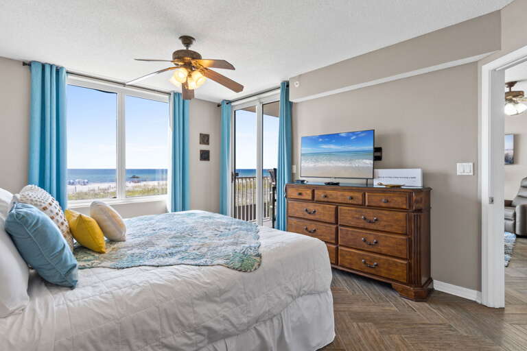 Enjoy your own private access to the beachfront balcony! 