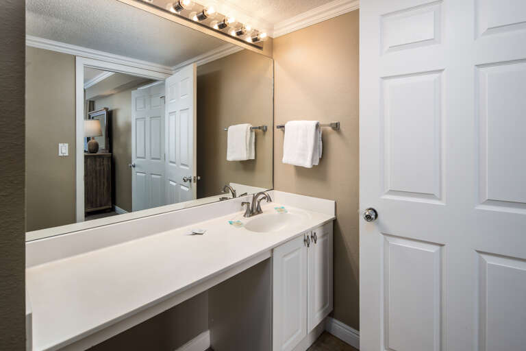 Plenty of room with this vanity.