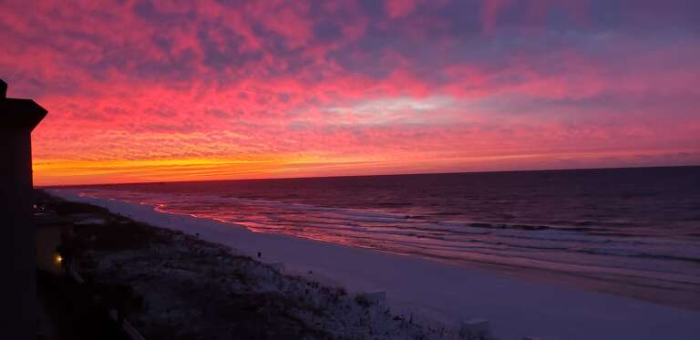 After a day of sun & fun, get ready for this incredible view.  