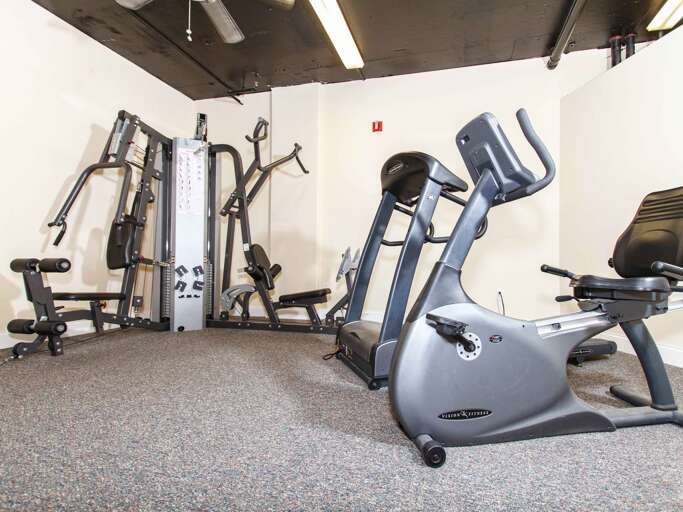 Need to stay on track? Workout room available to the Islander guests  Need to stay on track? Workout room available to the Islander guests