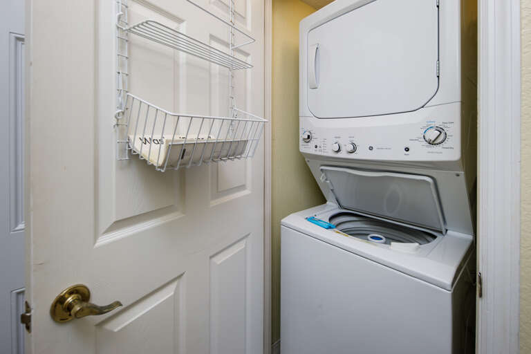 In unit washer and dyer  In unit washer and dyer