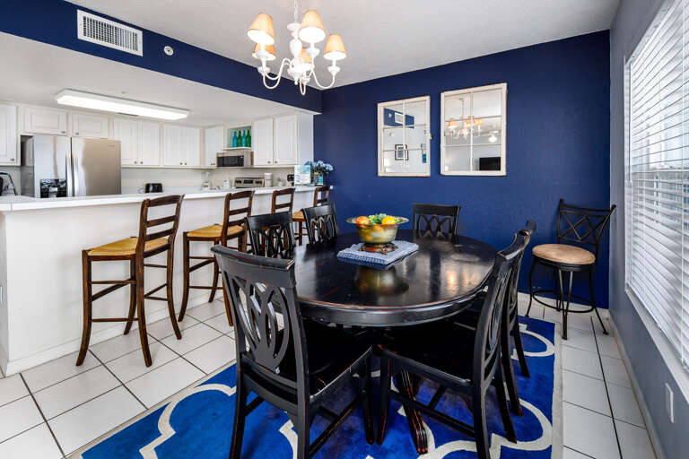 The dining room table located next to the kitchen for your convenience The dining room table located next to the kitchen for your convenience