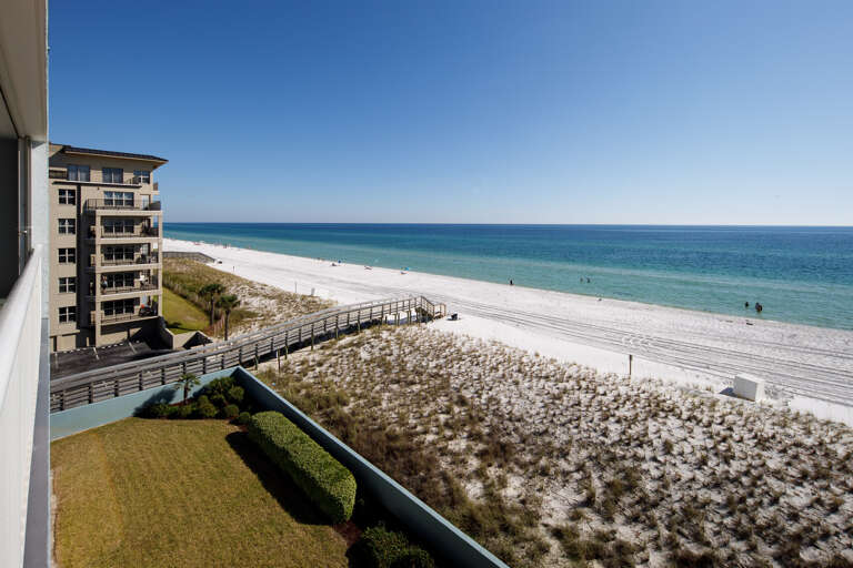 Sugary sand & emerald water beaches for miles!  