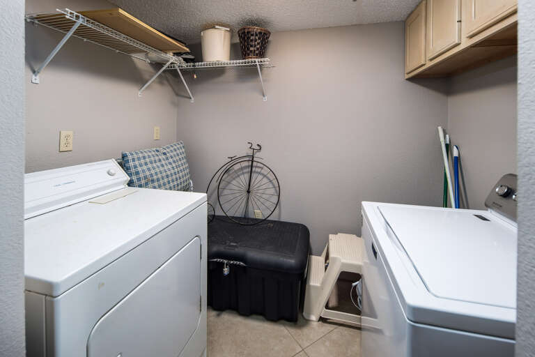 Full size washer and dryer