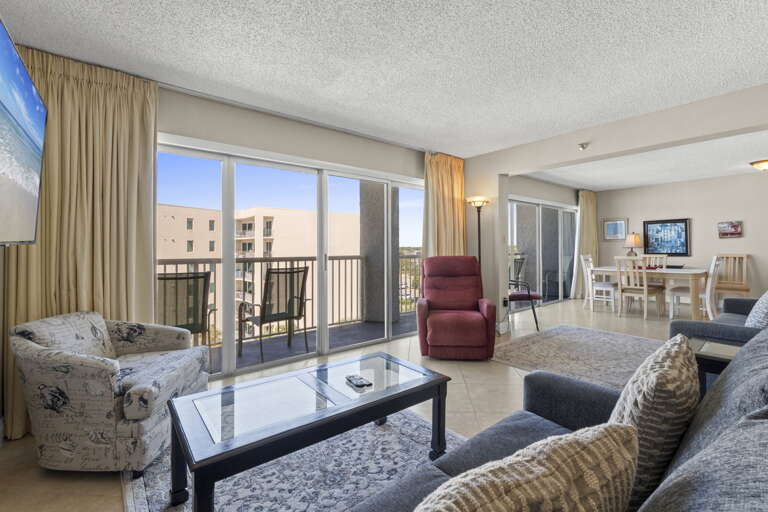The perfect gathering area for family and friends