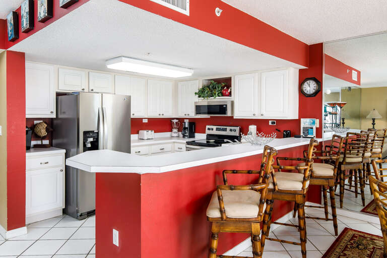 Perfect for those quick meals before heading out to the beach.