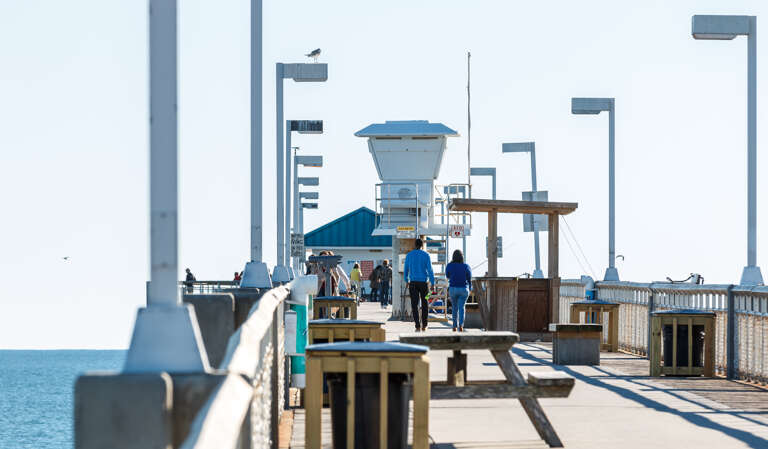 Enjoy some Gulf Fishing right from the beach!