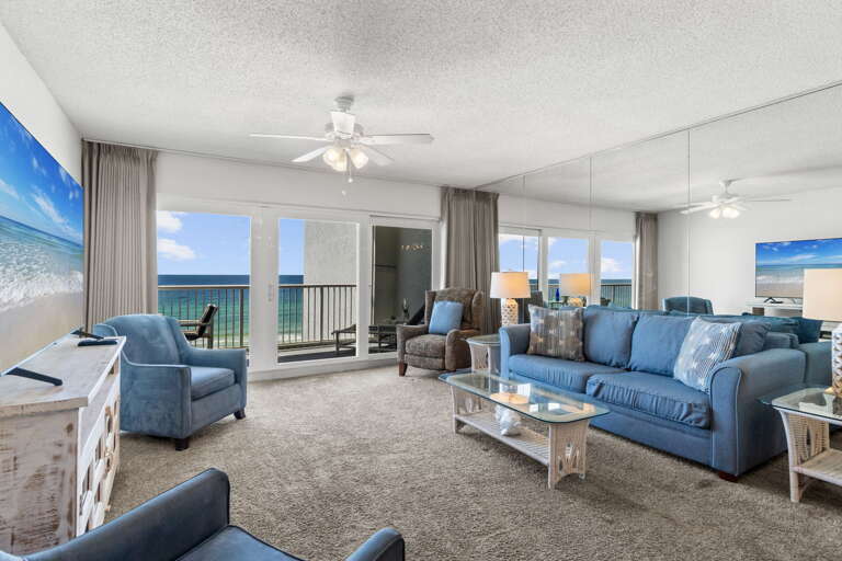 Enjoy some cozy family time after a long beach day!