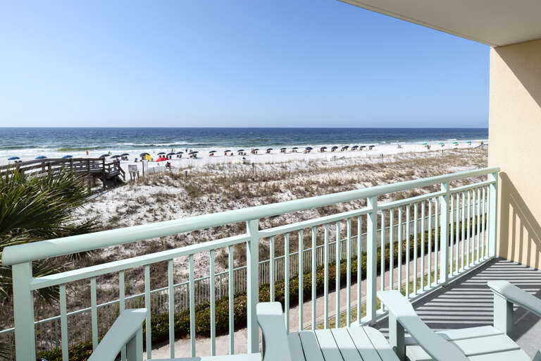 Enjoy the spectacular views from your balcony!