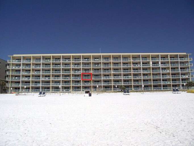 311 balcony outlined in red