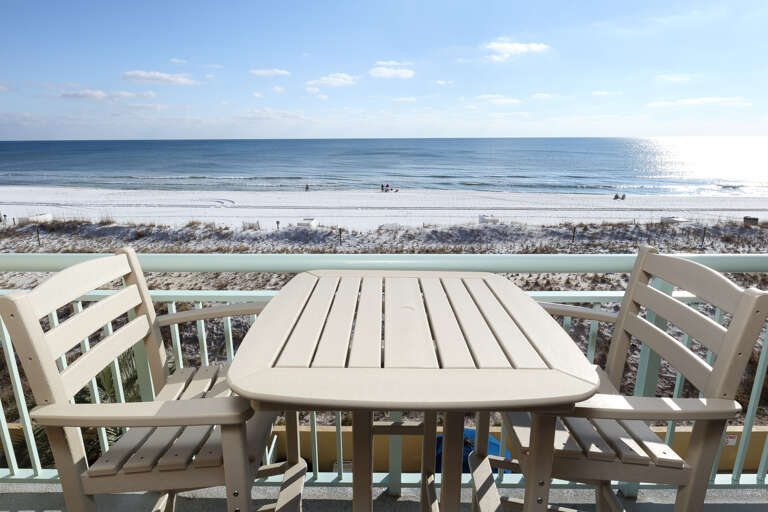 The view from your private balcony!