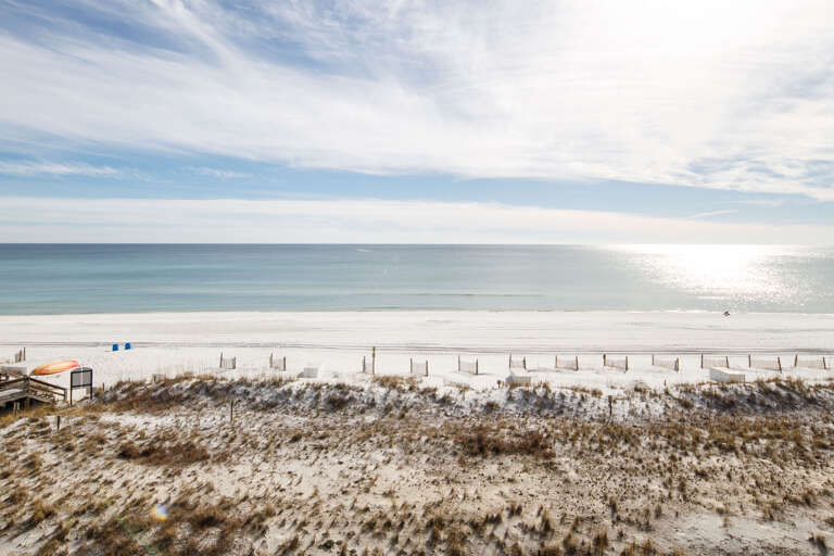 Looking straight ahead