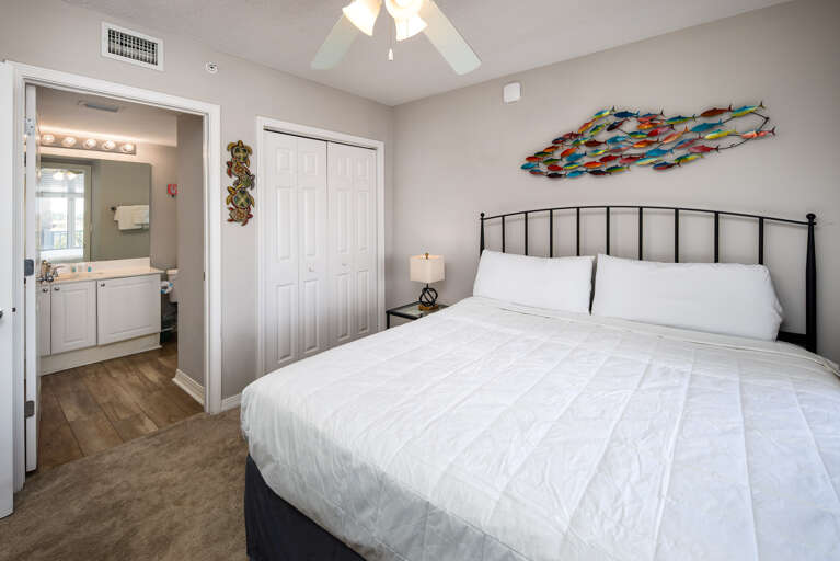 Queen bed and outside views just for fun!!