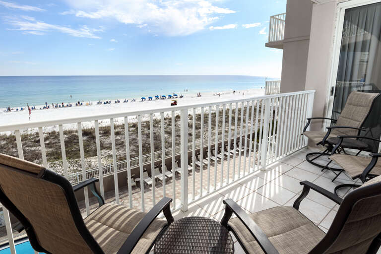 Great view from your balcony!