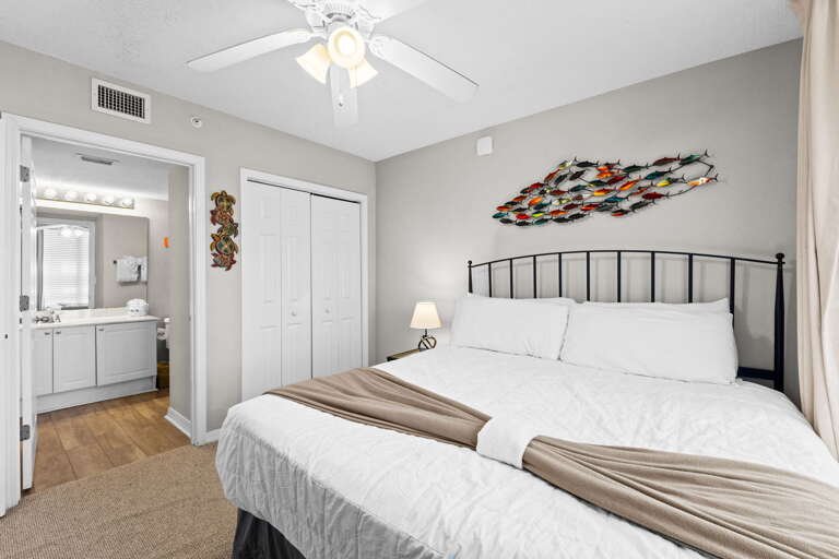 Private bathroom access.