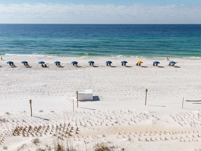 Unit 410 is in the middle of the building so you don't have to worry about neighboring buildings cutting into your views.