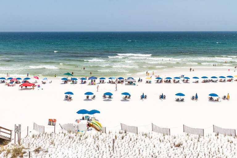 View straight south of the condo from your private balcony.