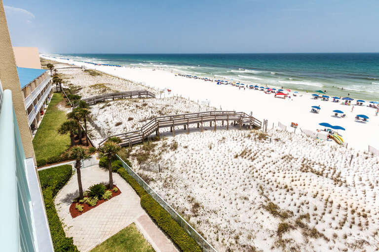 Boardwalk pictured is the private boardwalk for guests and owners of Pelican Isle.