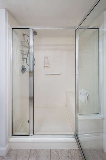 Walk in shower