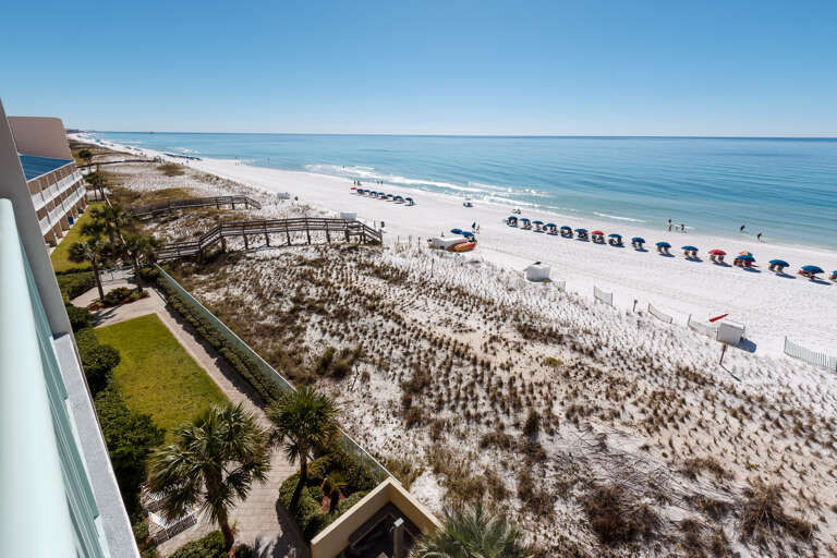 Come enjoy some sand on your toes and pristine water