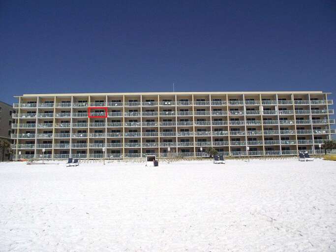 A view from the back the building and where you will take beautiful pictures from!  