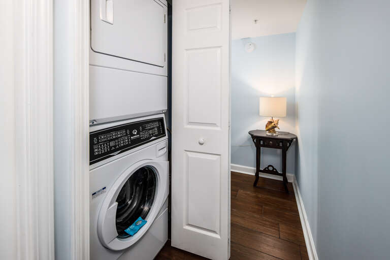 This laundry center is great for familes