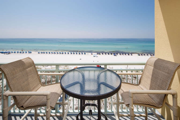 Enjoy the stunning views of the Emerald Coast from the private balcony or kick back and relax along the water using the complimentary beach service included with your rental! Enjoy the stunning views of the Emerald Coast from the private balcony or kick back and relax along the water using the complimentary beach service included with your rental!